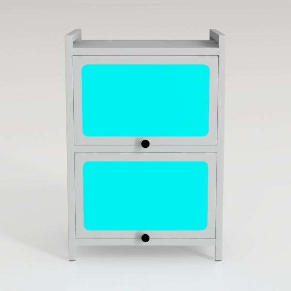 Hasuit Farmhouse Night Stand for Bedroom, Rustic