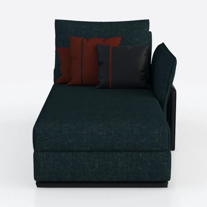 Oversized Sofa Chair with Ottoman, 41.4” Modern