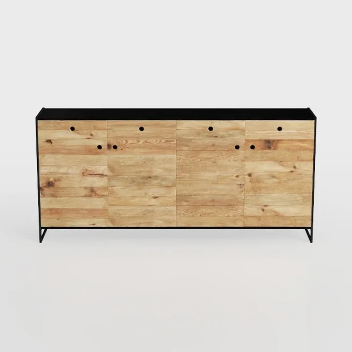 Rumirro Fluted Dresser for Bedroom with 6 Drawers: