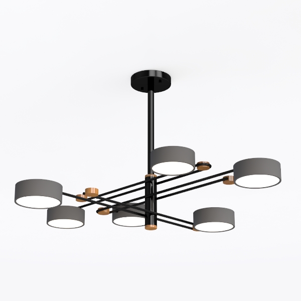 3-Light Ceiling Spotlight Fixture, Adjustable