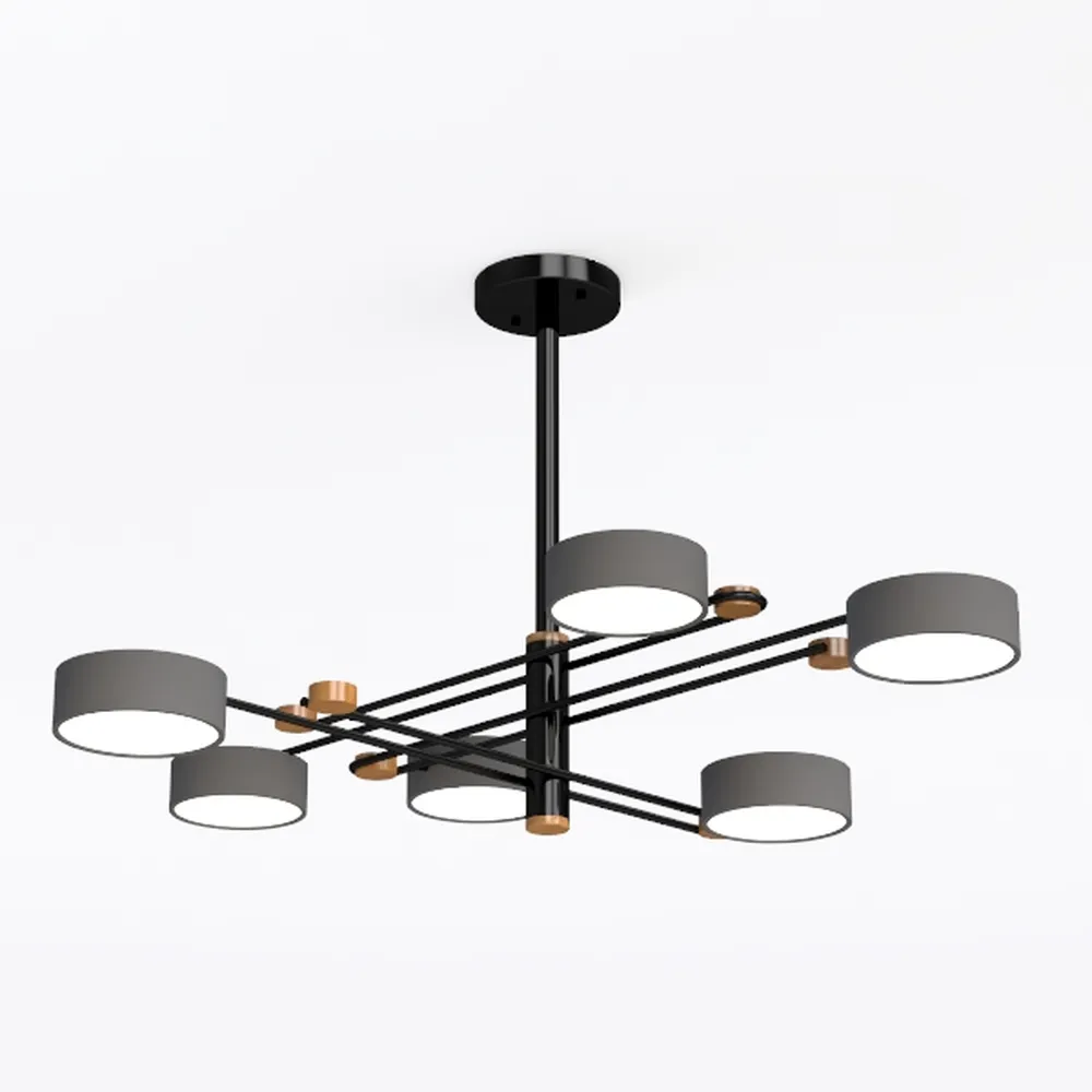 3-Light Ceiling Spotlight Fixture, Adjustable