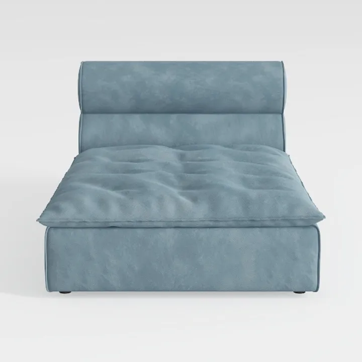 82" Modern Compressed Boneless Love Seat Couches