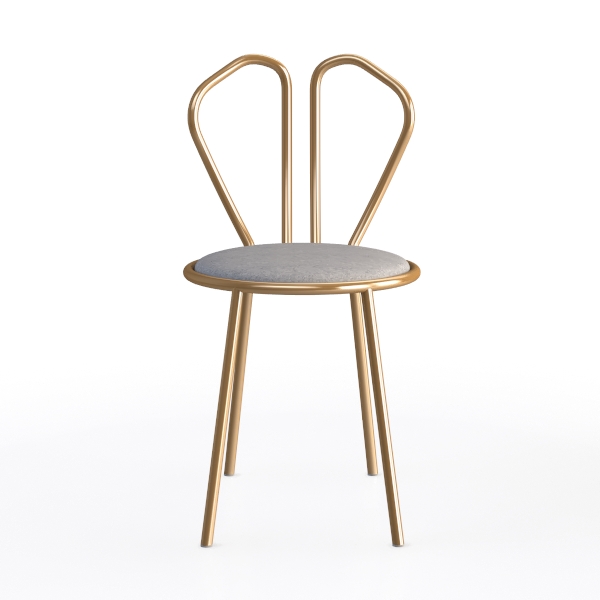 Vanity Chair for Makeup,Modern Velvet Butterfly