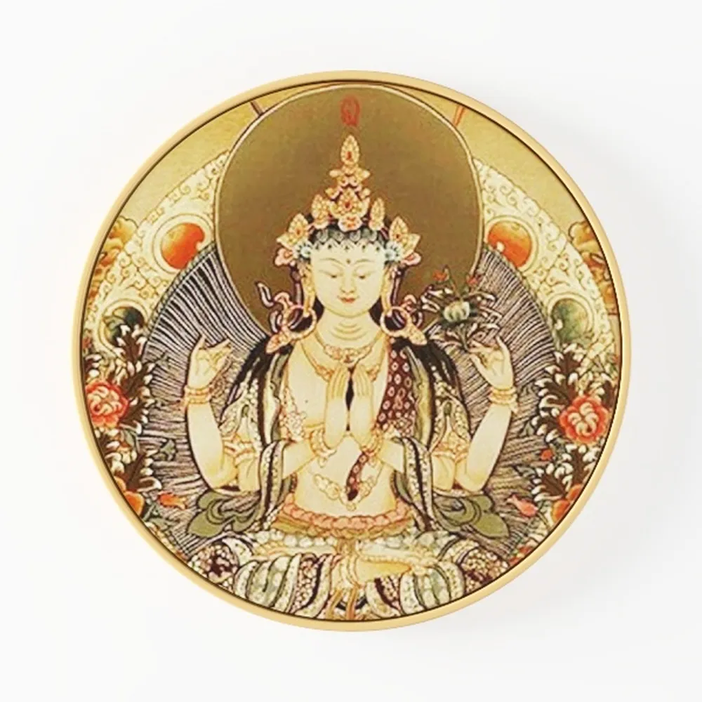 7.8x7.8英寸圆形锡金属标志 3D花卉设计在质朴的木头上 迷人的“欢迎”家居装饰 完美的游戏室