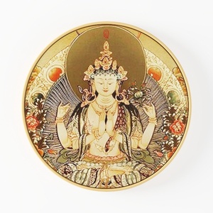 7.8x7.8英寸圆形锡金属标志 3D花卉设计在质朴的木头上 迷人的“欢迎”家居装饰 完美的游戏室