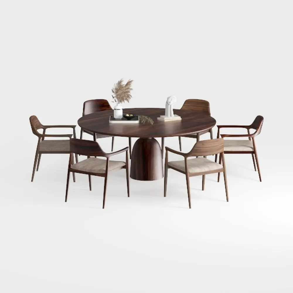 Dining Chairs Set of 4, Mid-Century Modern