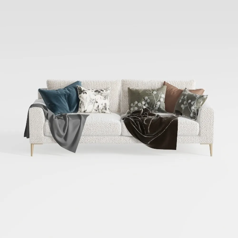 Jocisland Sofa, 3 Seater Comfy Couch, Modern Sofa