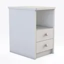 Butler Specialty Company Nora 2-Drawer Nightstand  Right 45 Degree View