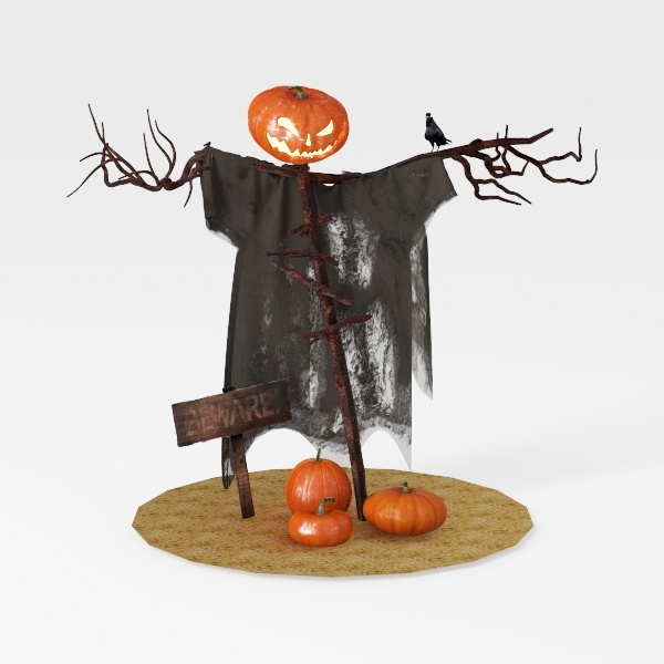 Pumpkin Scarecrow Halloween