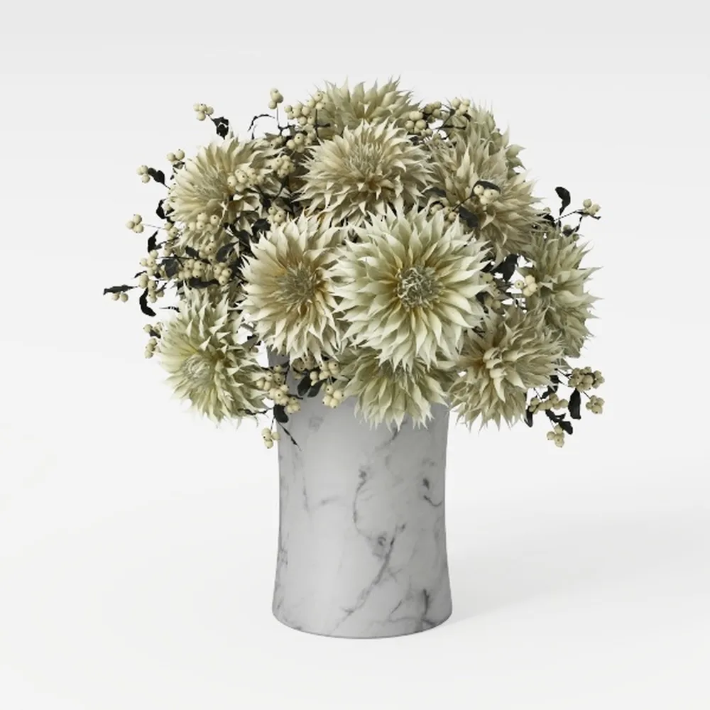 Ceramic Flower Vase Home Decor - Farmhouse Table