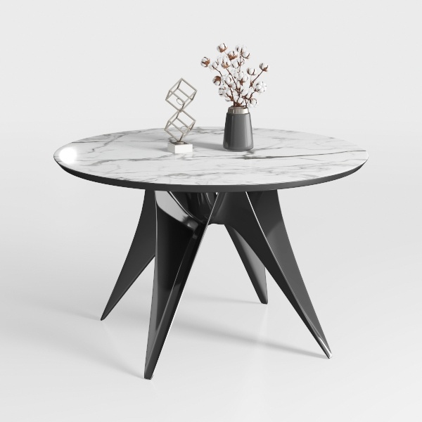 Traverse 50 in. Black White Round Performance Arti