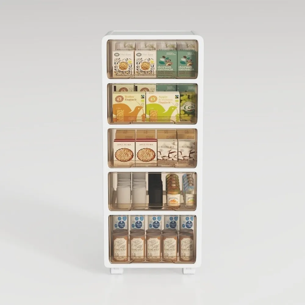 Bookcase, 5 Tier Metal Bookshelves, 66" Tall Free 