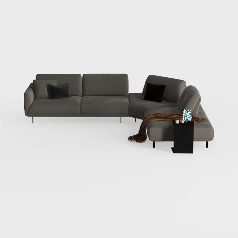 YI DANICA L-Shaped Sectional Couch – Modular with 