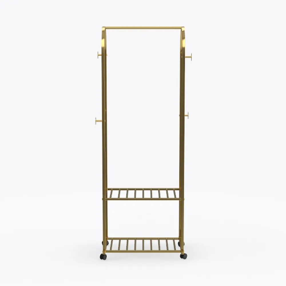 Coat Rack Freestanding,Solid Wood Coat Rack,Metal