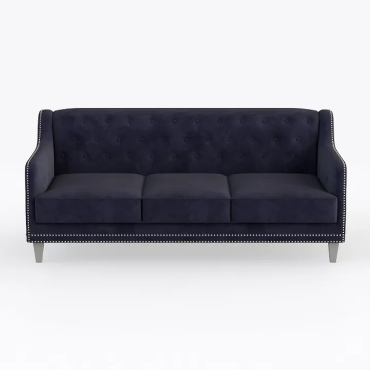Furinno Bastia Vintage Modern Chesterfield Button