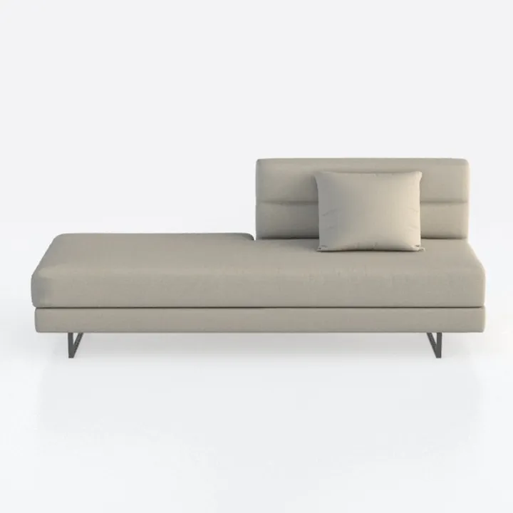 POVISON 31" Modular Sectional Armless Sofa for Liv