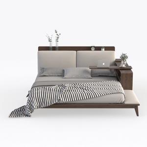 Benjara Nia King Platform Bed, Faux Leather Uphols