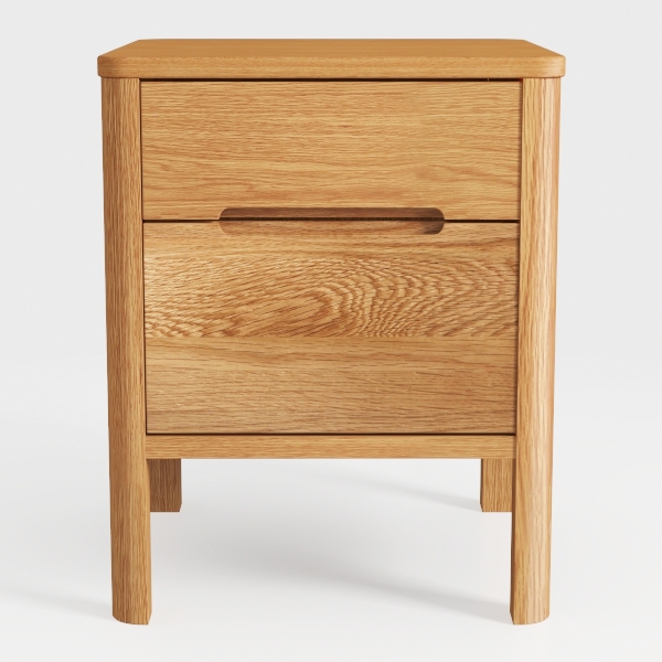 Bedroom Furniture All Solid Wood Bedside Table
