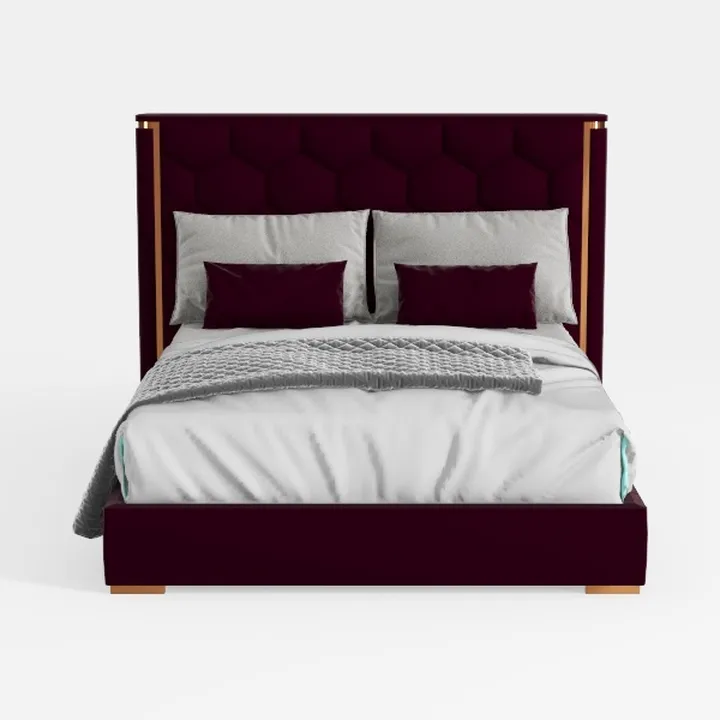 Meridian Furniture SavanPurple-K Savan Collection 