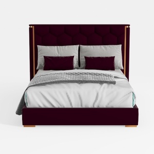 Meridian Furniture SavanPurple-K Savan Collection 