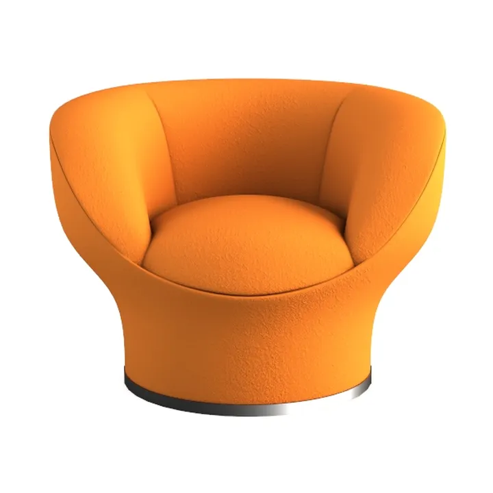 360 Degree Swivel Cuddle Barrel Accent Sofa Chairs
