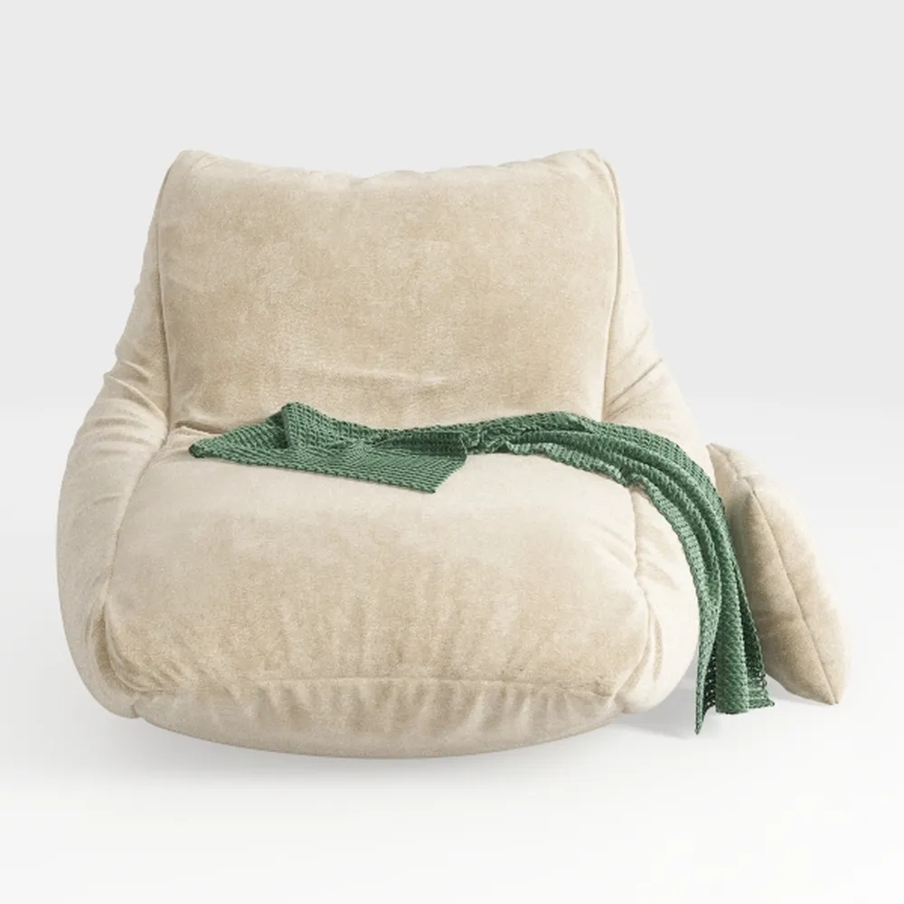 55'' Oversized Accent Chair, Comfy Corduroy Single