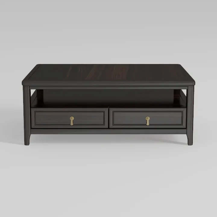 SIMPLIHOME Amherst Coffee Table - 44 inch Wide 