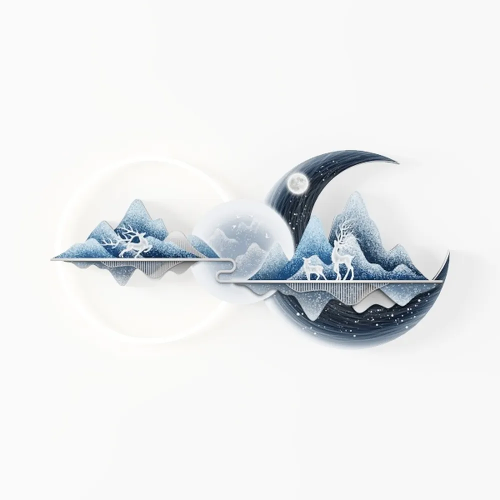 Large Canvas Wall Art Blue Abstract Pictures Wall