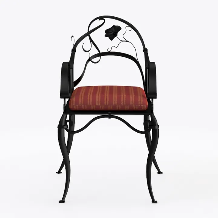 Lunarable Damask Office Chair Slipcover, Victorian