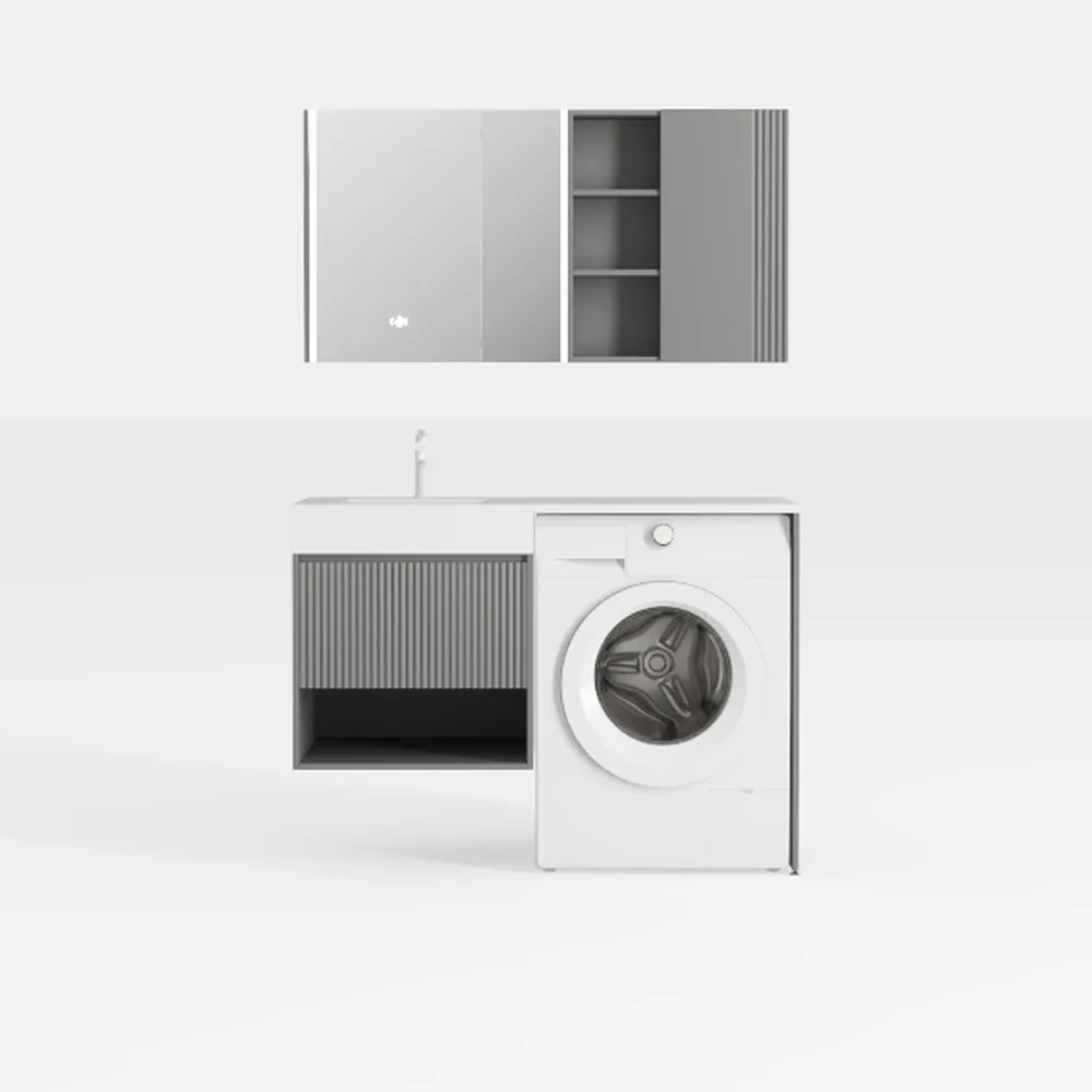 TRIPLE TREE Tall Bathroom Cabinet, Freestanding