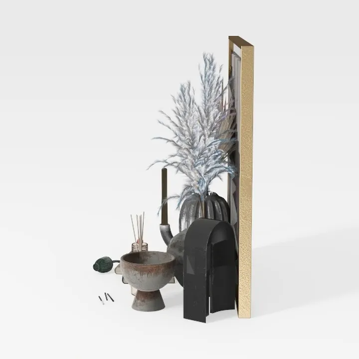 10'' Rustic Clay Vase, Vintage Terracotta Large