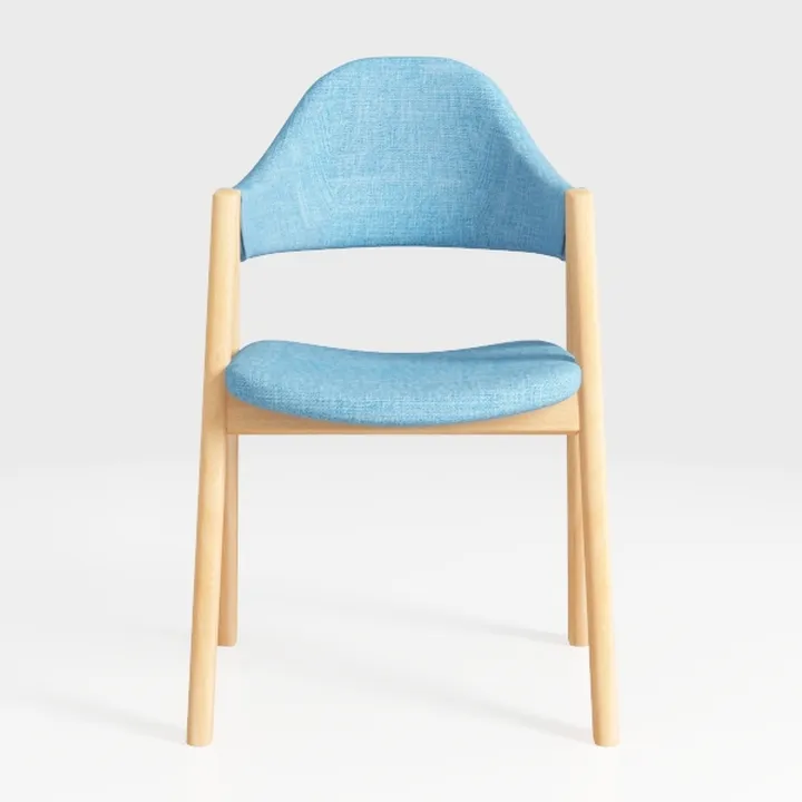 Armen Living Jaguar Mid-Century Dining Chair with
