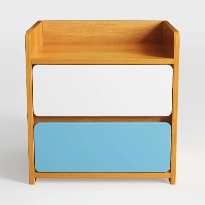 2-Step Wooden Step Stool for Adults & Kids – Non