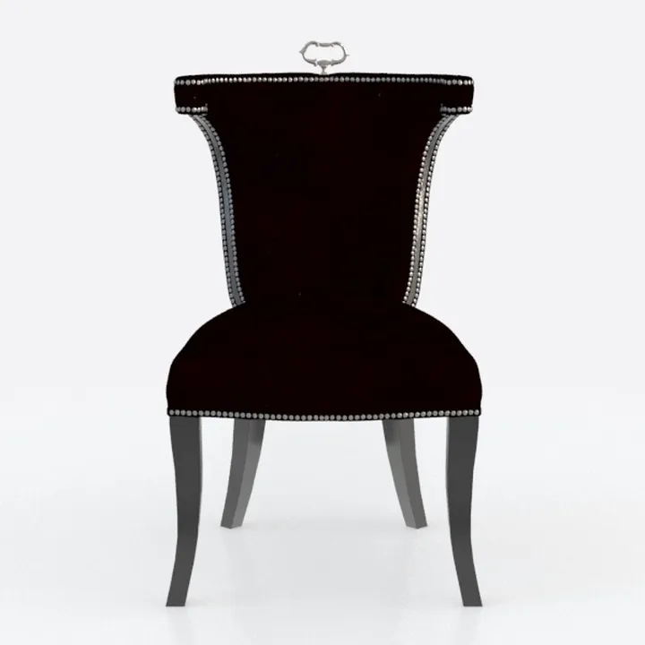 Dining Chairs Set of 2 PU Upholstered Tufted Back 
