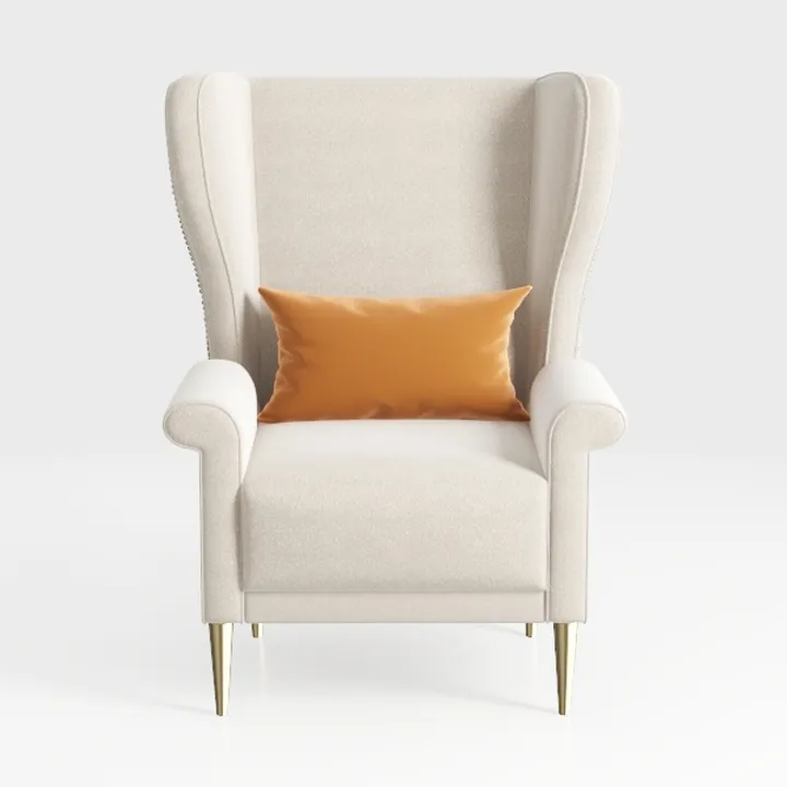 Accent Chairs for Living Room, Mid-Century Wooden