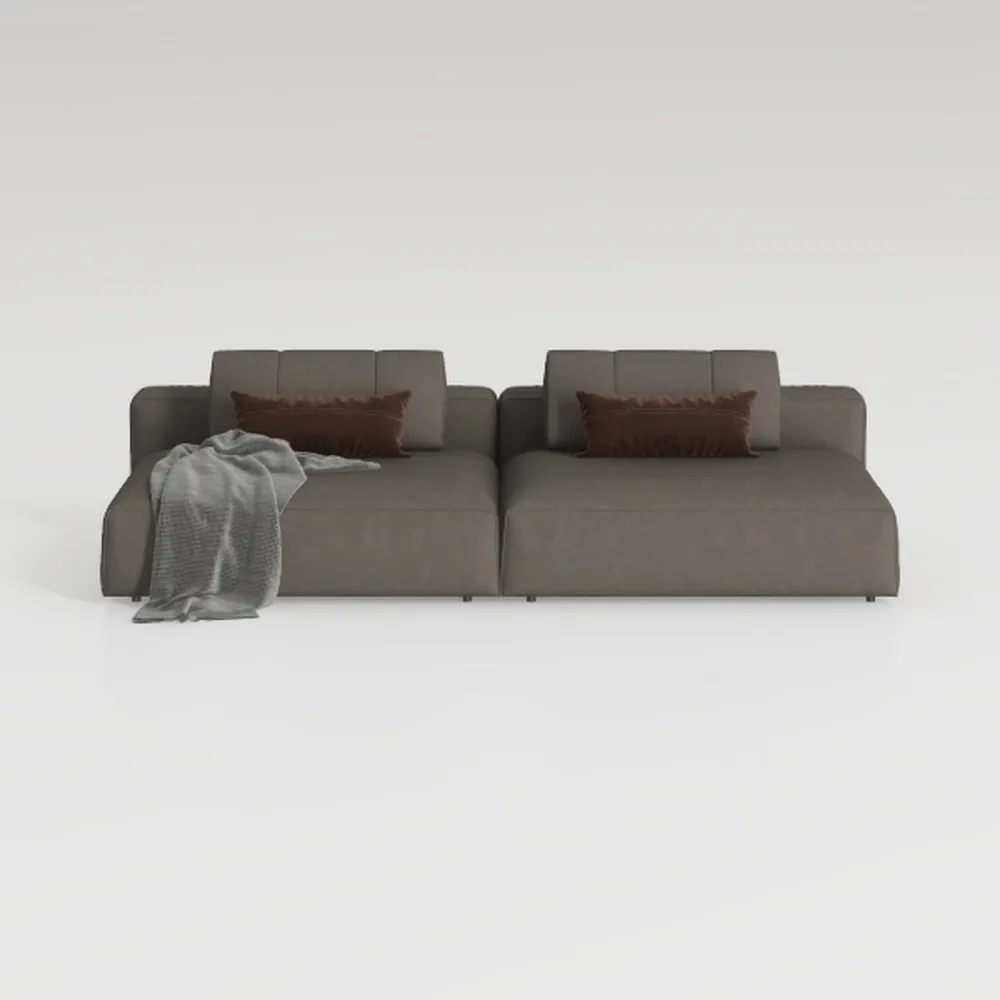 Meridian Furniture 634Grey-S78 Cozy Collection Con
