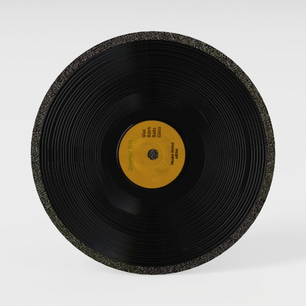 Ceramic Faded Black Vase Home Decor, Flower Vase