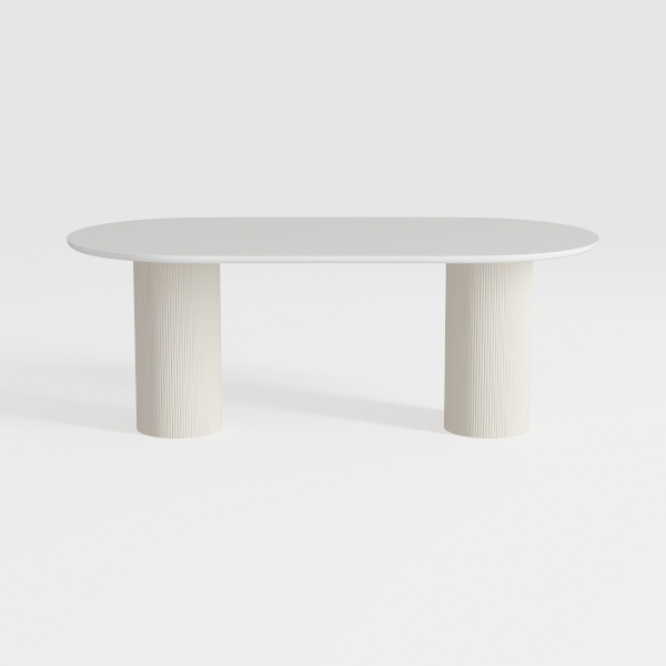 Guyii Irregular Computer Office Desk, 62.2" Office