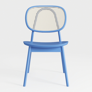 Light Blue Pp Patio Outdoor Dining Chair (Set of 2