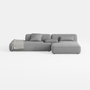 Meridian Furniture 601Grey-Sec4A Serene Collection