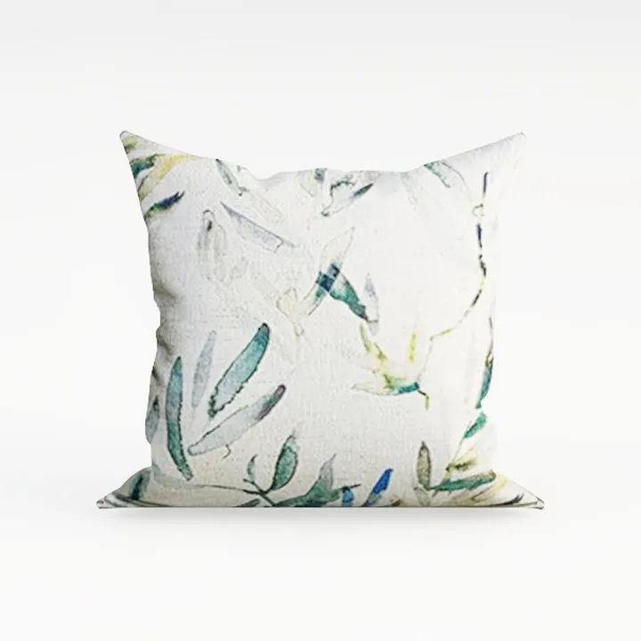 Bonhause Spring Floral Throw Pillow Covers 18 x 18