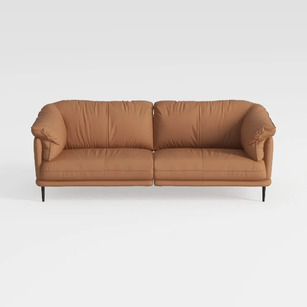 Valencia Alaina 110" Leather Wide Seat Sofa