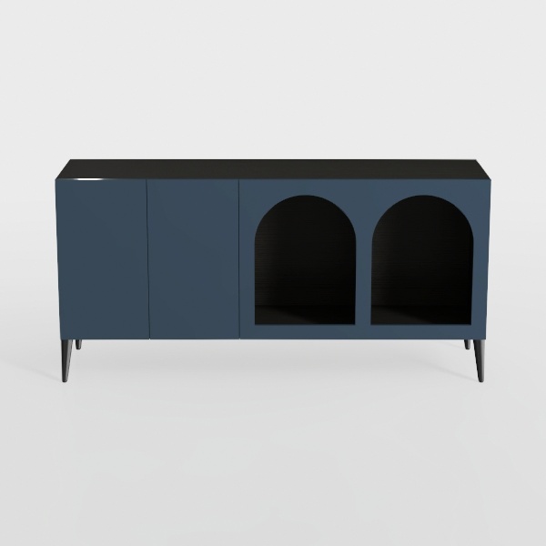 Aheaplus Sideboard Buffet Cabinet with Power