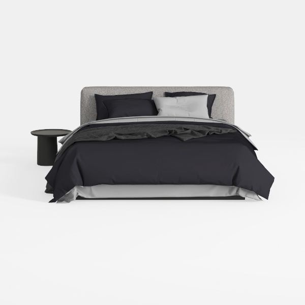 Atlin Designs Upholstered Queen Tufted Panel Bed i