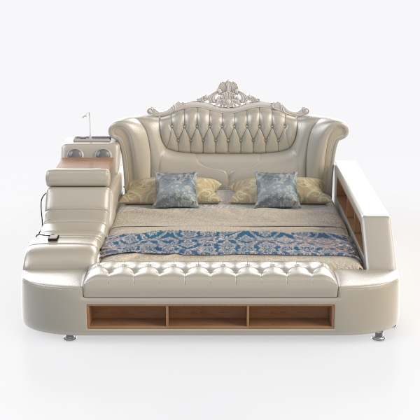 VilroCaz Upholstered Daybed with Adjustable Height