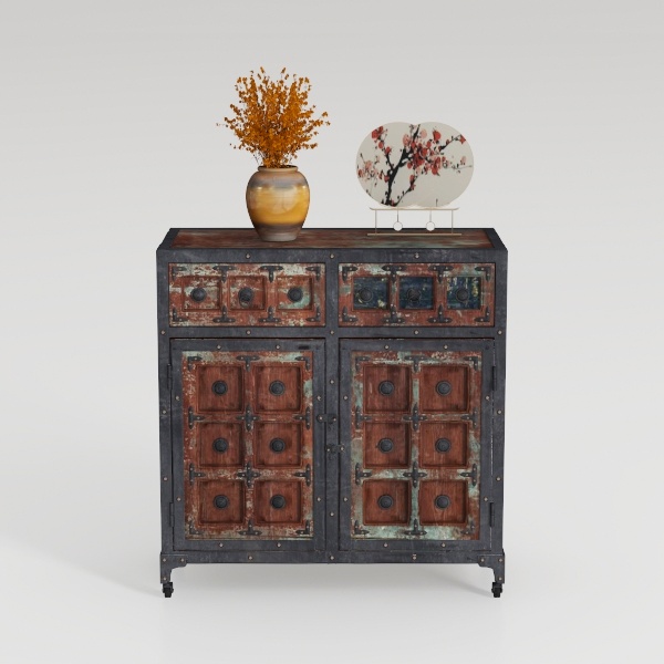 52&#39;&#39; Wide Dresser TV Stand with 8 Drawers for