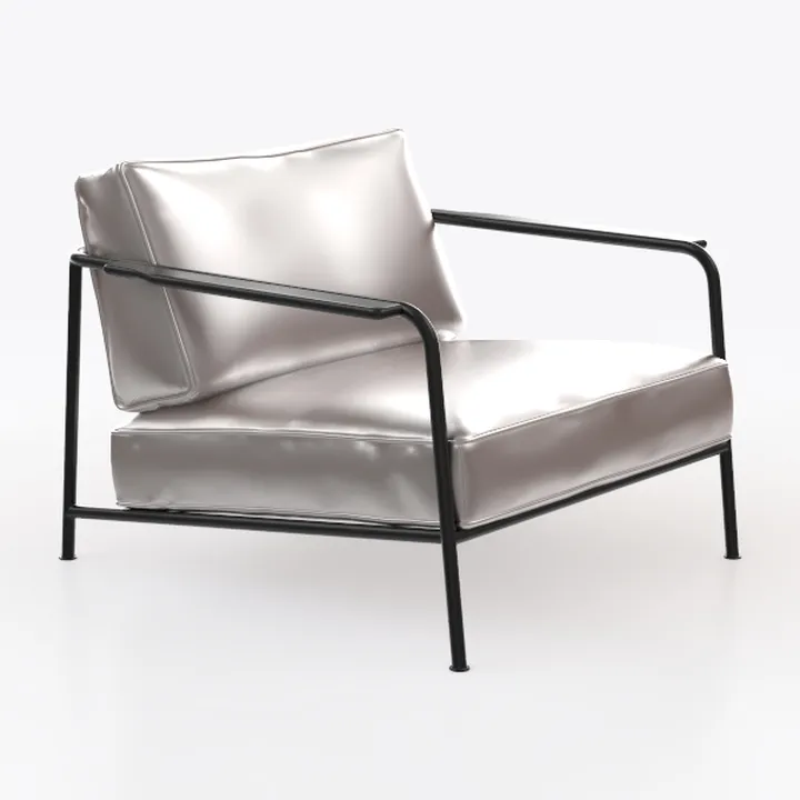 DUOMAY Mid-Century Modern Accent Chair, Soft