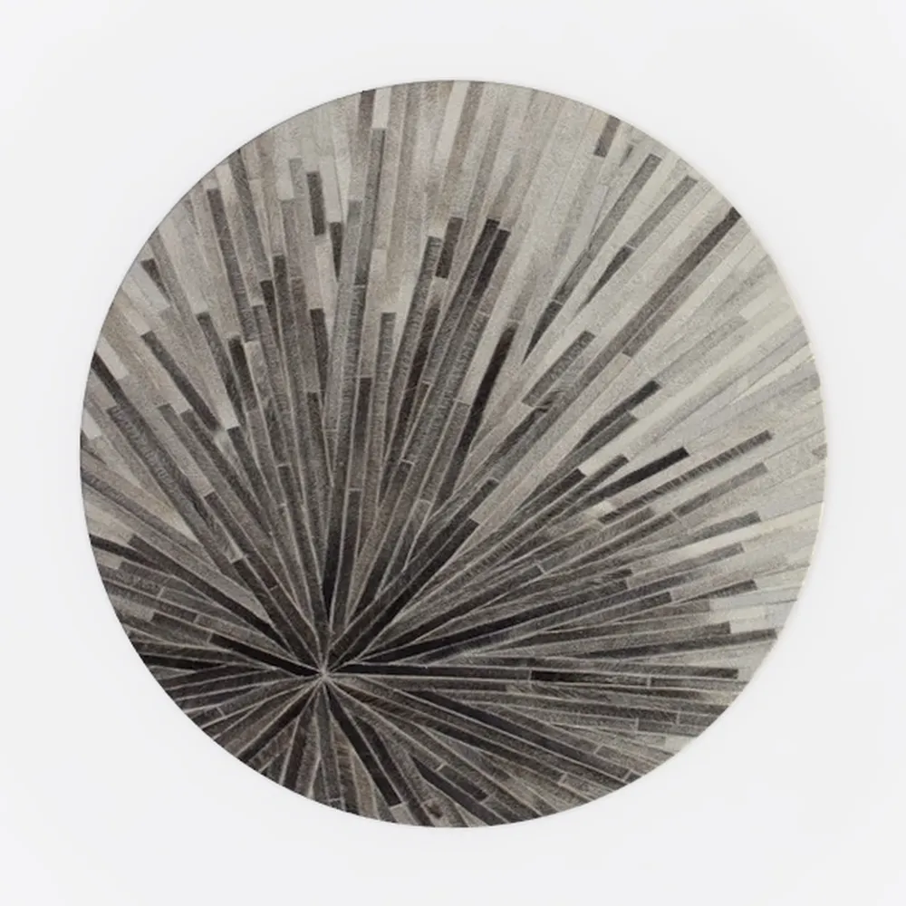 SAFAVIEH Adirondack Collection 4' Round Grey