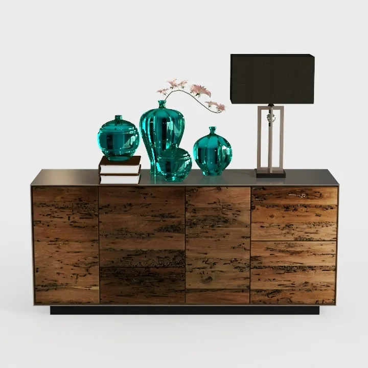 Dresser for Bedroom with Charging Station Long