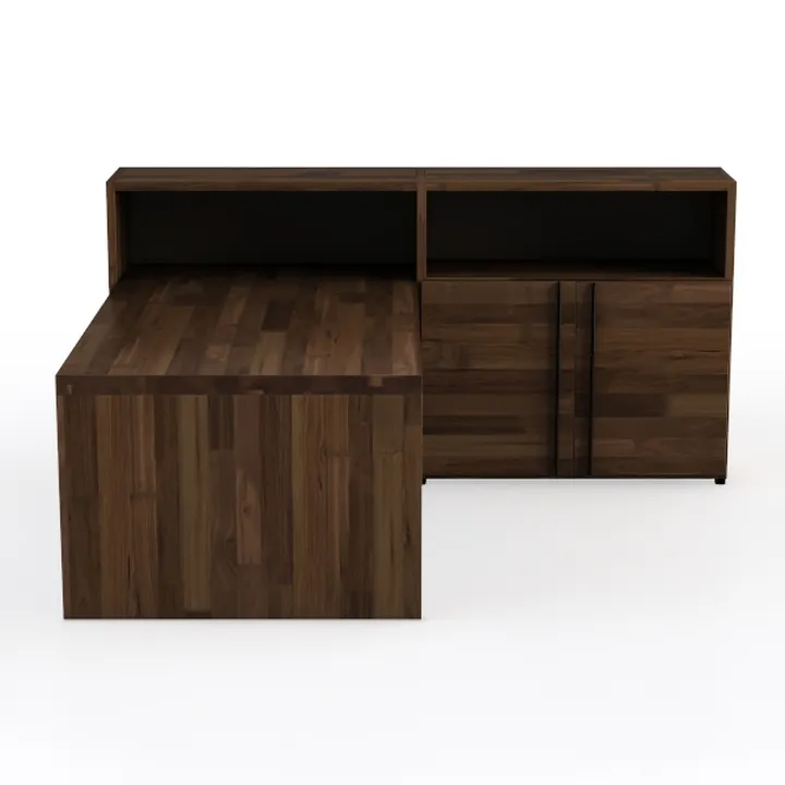 Casa Mare 71" Wood Office Furniture Set of 3pcs | 